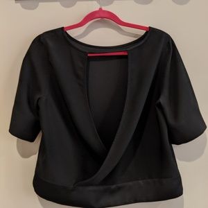 Banana Republic Open Back Crop Top